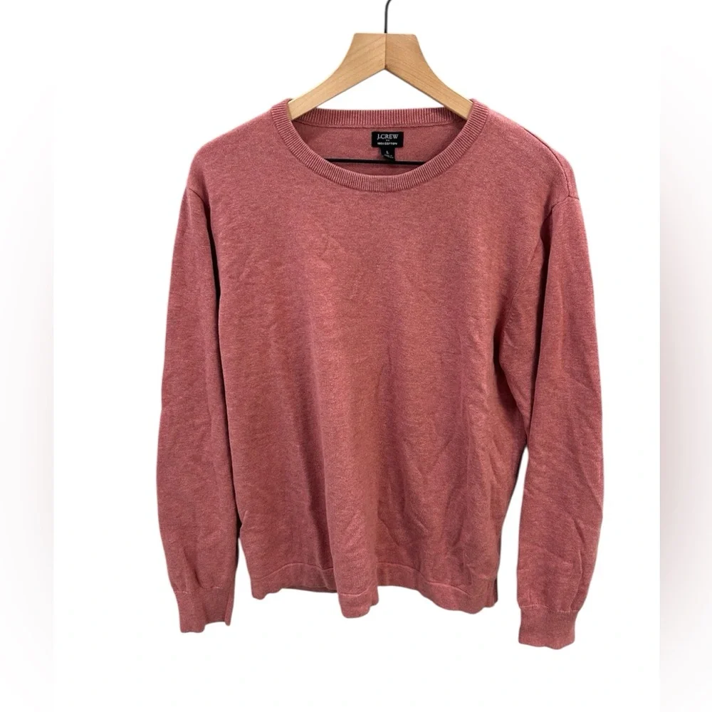Men’s J.Crew Cotton Crewneck Sweater – Size Large